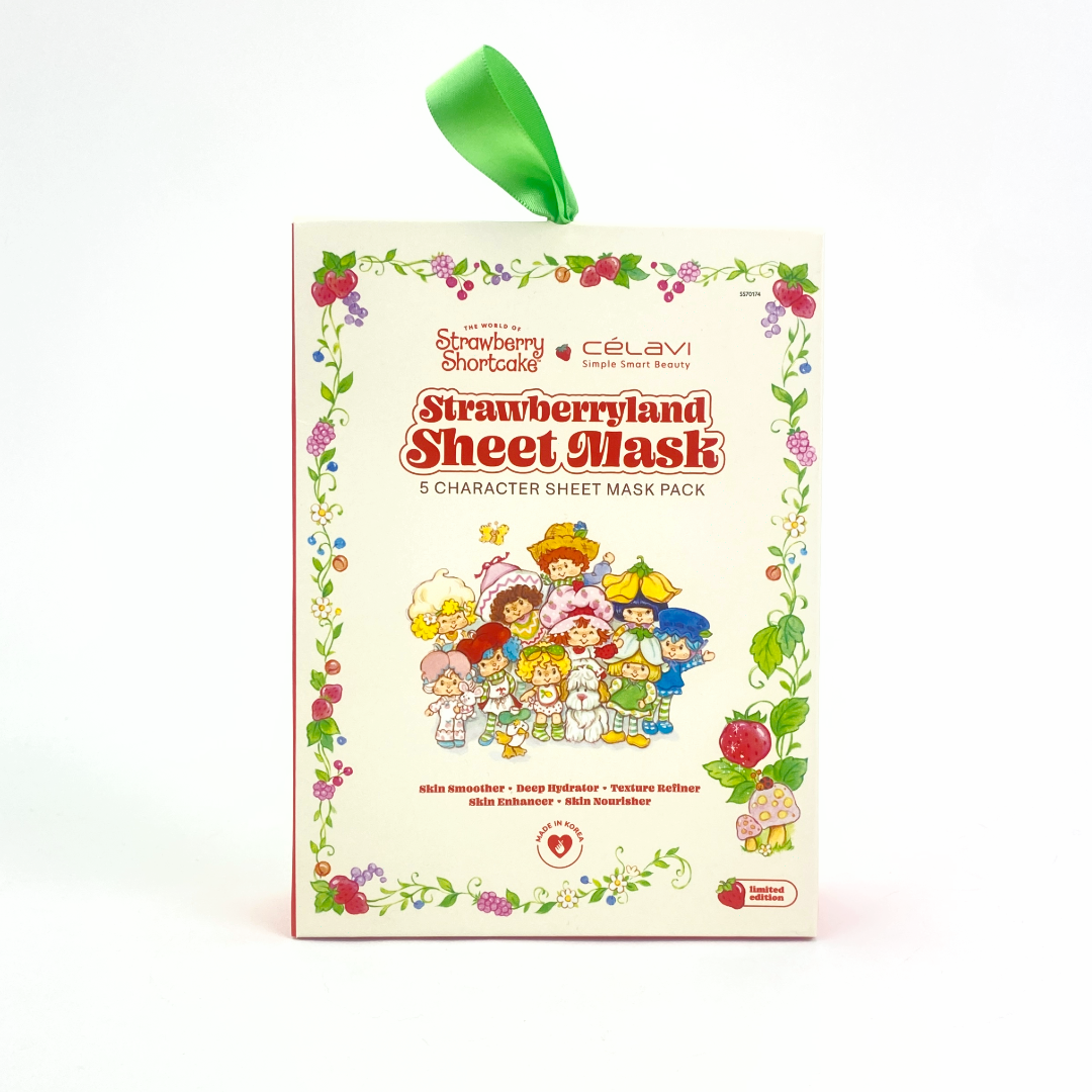 STRAWBERRY SHORTCAKE SHEET MASKS
