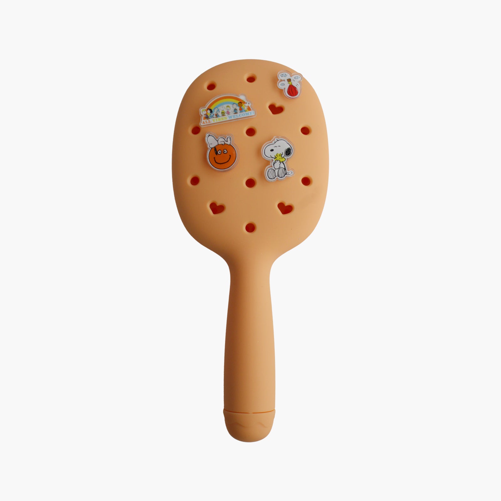 #P46563 - Celavi Peanuts Everyday Charm Hair Brush Orange