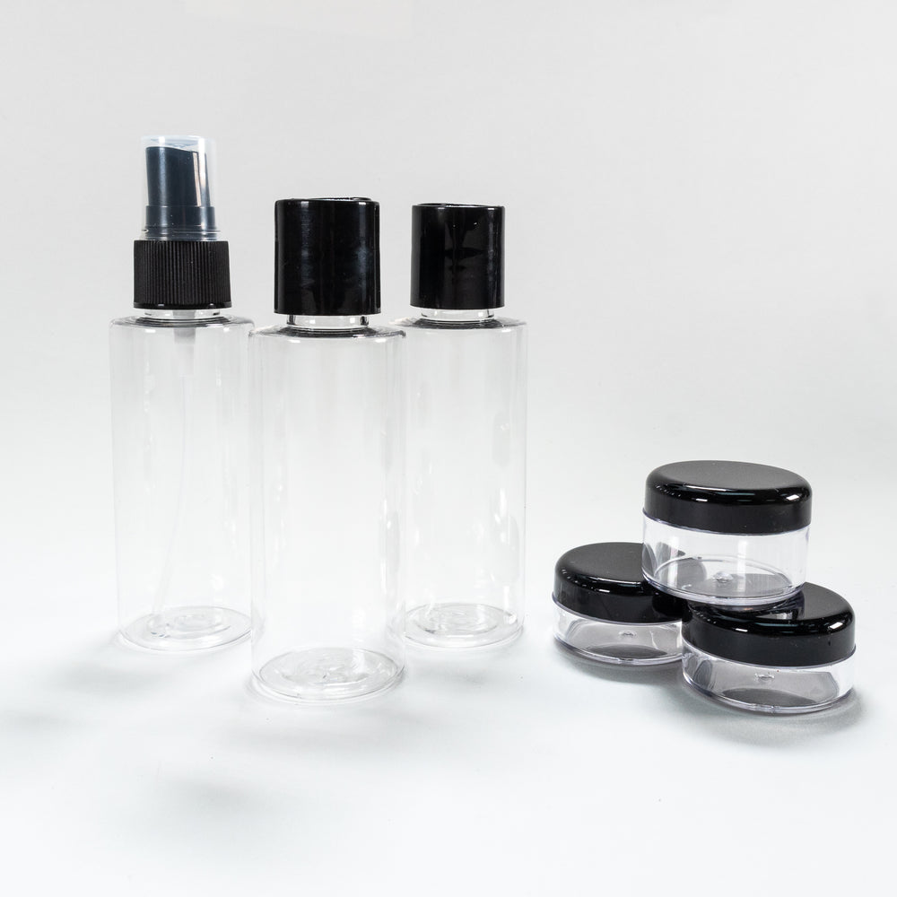 6PC Toiletry Bottle Set freeshipping - Celavi Beauty & Cosmetics