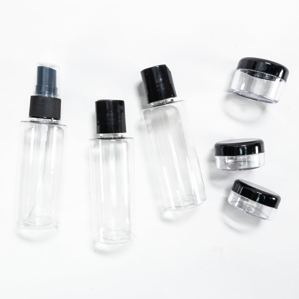 6PC Toiletry Bottle Set freeshipping - Celavi Beauty & Cosmetics
