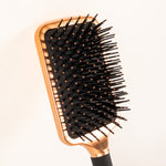 Bronze Gold Paddle Brush freeshipping - Celavi Beauty & Cosmetics