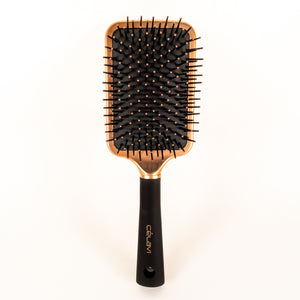 Bronze Gold Paddle Brush freeshipping - Celavi Beauty & Cosmetics