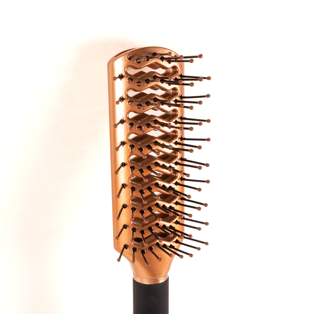 Bronze Gold Thermal Vent Brush freeshipping - Celavi Beauty & Cosmetics