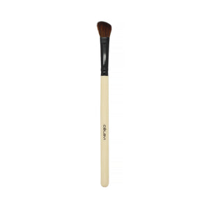 
                
                    Load image into Gallery viewer, Celavi Bamboo Angled Eyeshadow Brush
                
            