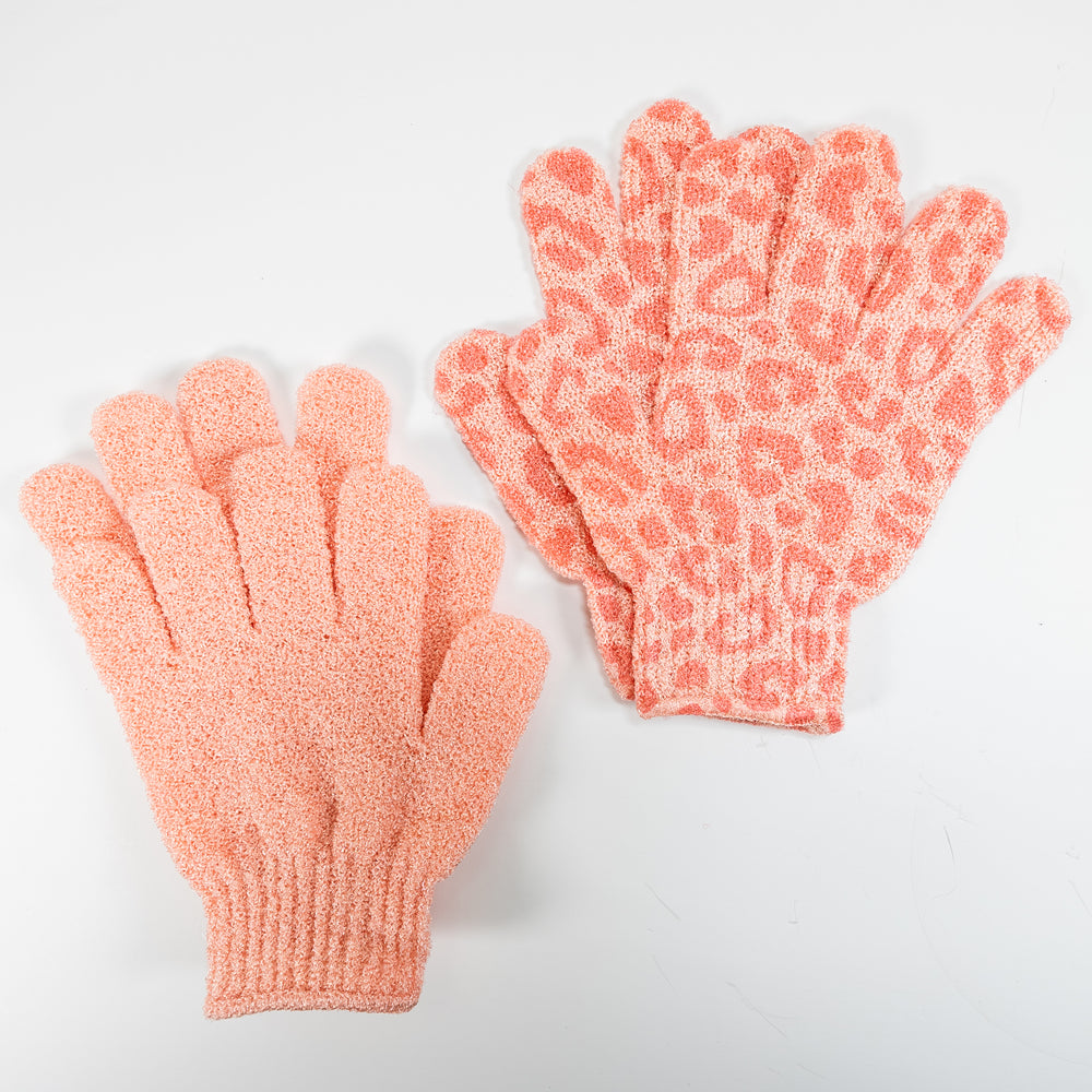 
                
                    Load image into Gallery viewer, Leopard Exfoliating Shower Gloves
                
            