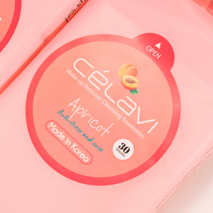 apricot cleansing makeup remover wipes