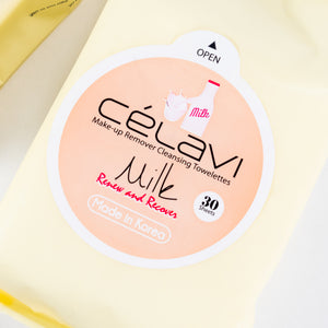 Milk Cleansing Wipes | 30 Sheets freeshipping - Celavi Beauty & Cosmetics