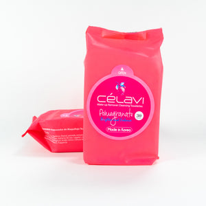 
                
                    Load image into Gallery viewer, Pomegranate Cleansing Wipes | 30 Sheets freeshipping - Celavi Beauty &amp;amp; Cosmetics
                
            