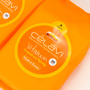 
                
                    Load image into Gallery viewer, vitamin c cleansing makeup remover wipes
                
            
